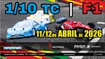 1ª Prova do Campeonato Nacional 1/10 TC Stock, Mod e Trofeu F1